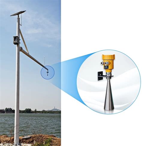 lab analyzing real-time water level|water level sensor technology.